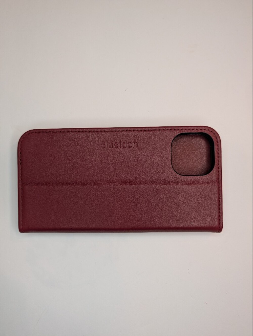 Iphone15 Plus Shieldon Burgundy Wallet Phone Case iPhone 15 Plus